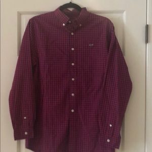 Vineyard vine boys button down shirt